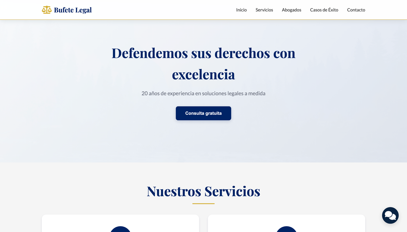 Proyecto Bufete Legal